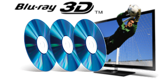 「ブルーレイ3D™ディスク再生対応」イメージ