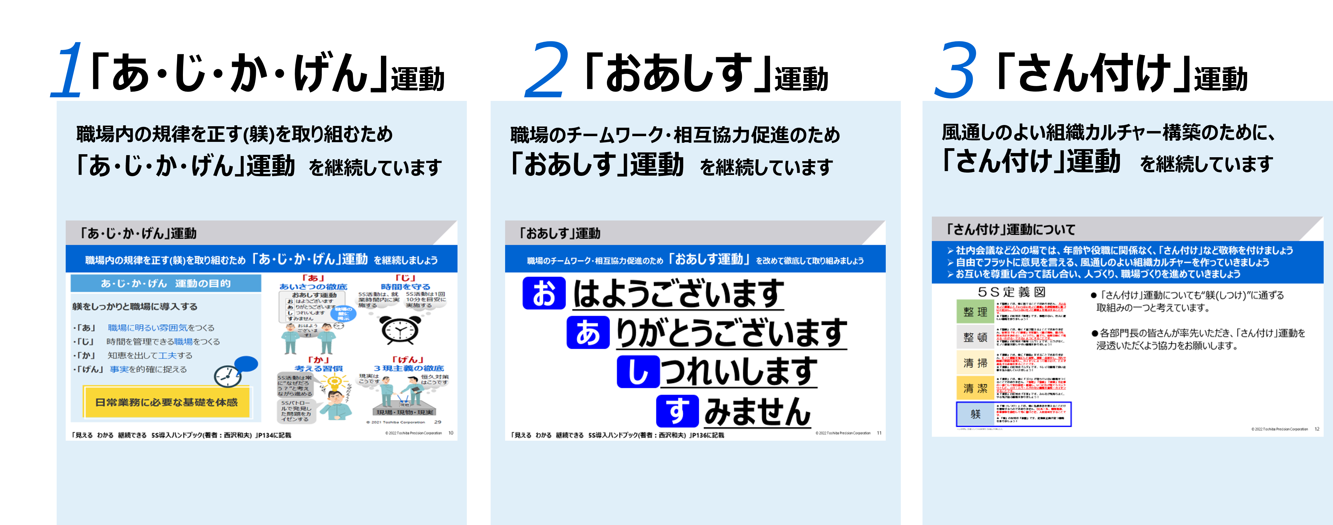 「3つの運動」